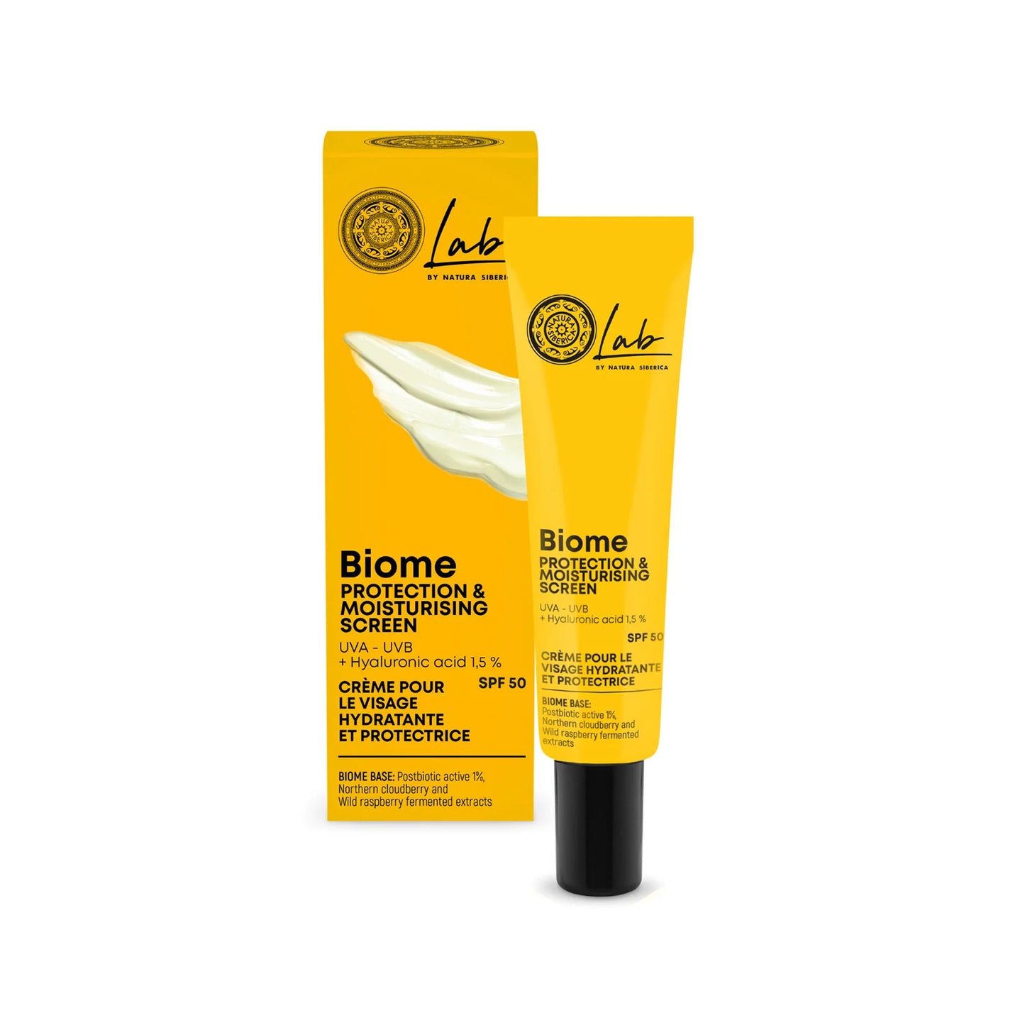 Natura Siberica Biome Protection & Moisturizing Face Screen SPF50 30ml