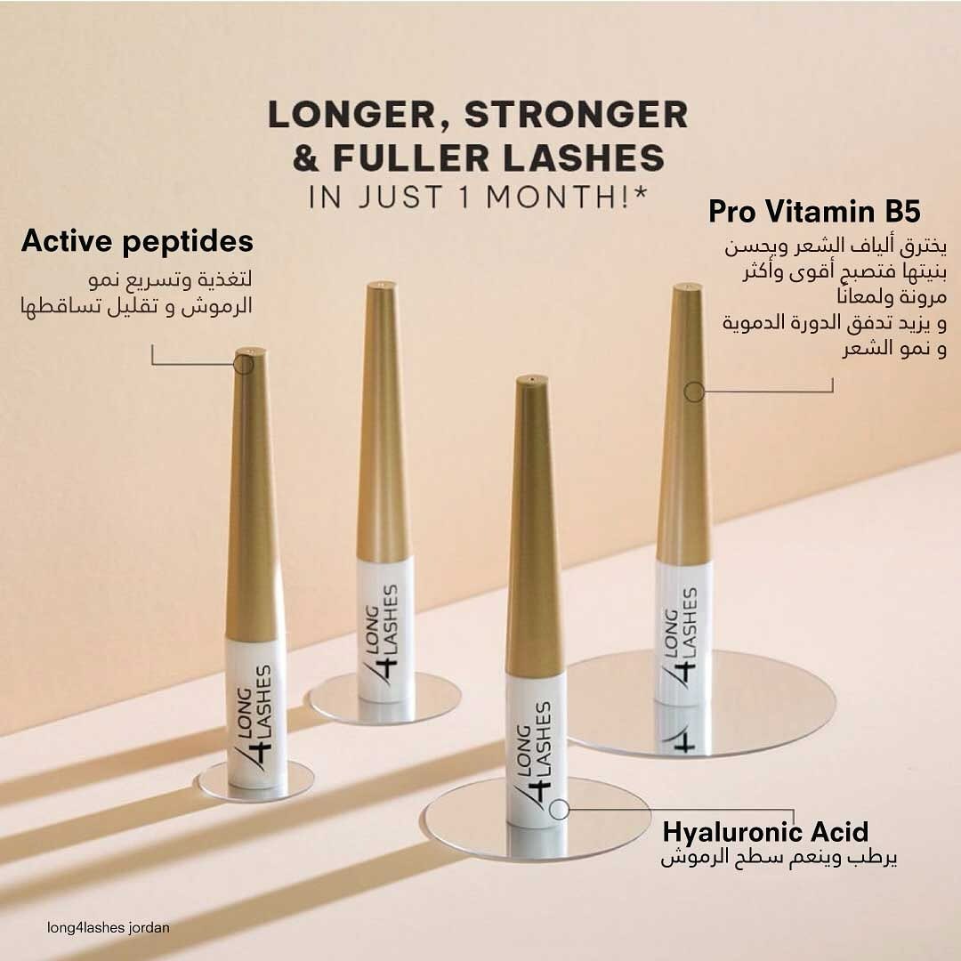 Long 4 Lashes Intensive Eyelash Regrowth Serum 3ml