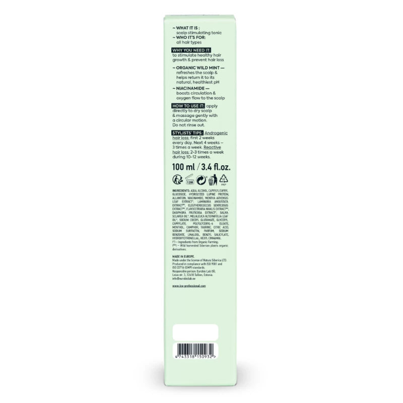 Ice Professional Vegan Scalp Scrub Refresh Peeling 100ml