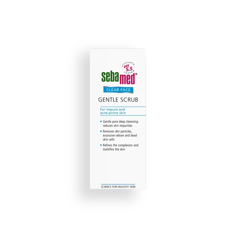 SebaMed ClearFace Gentle Scrub for Impure and Acne Prone Skin 150ml