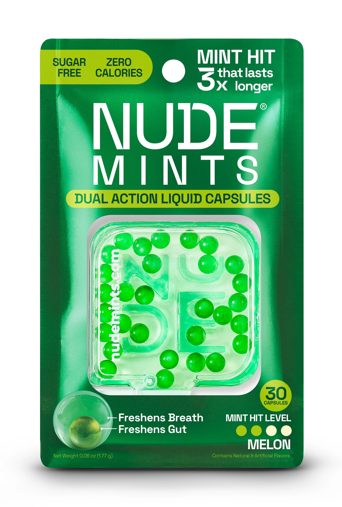 Nude Mints Melon Box 10 Pack