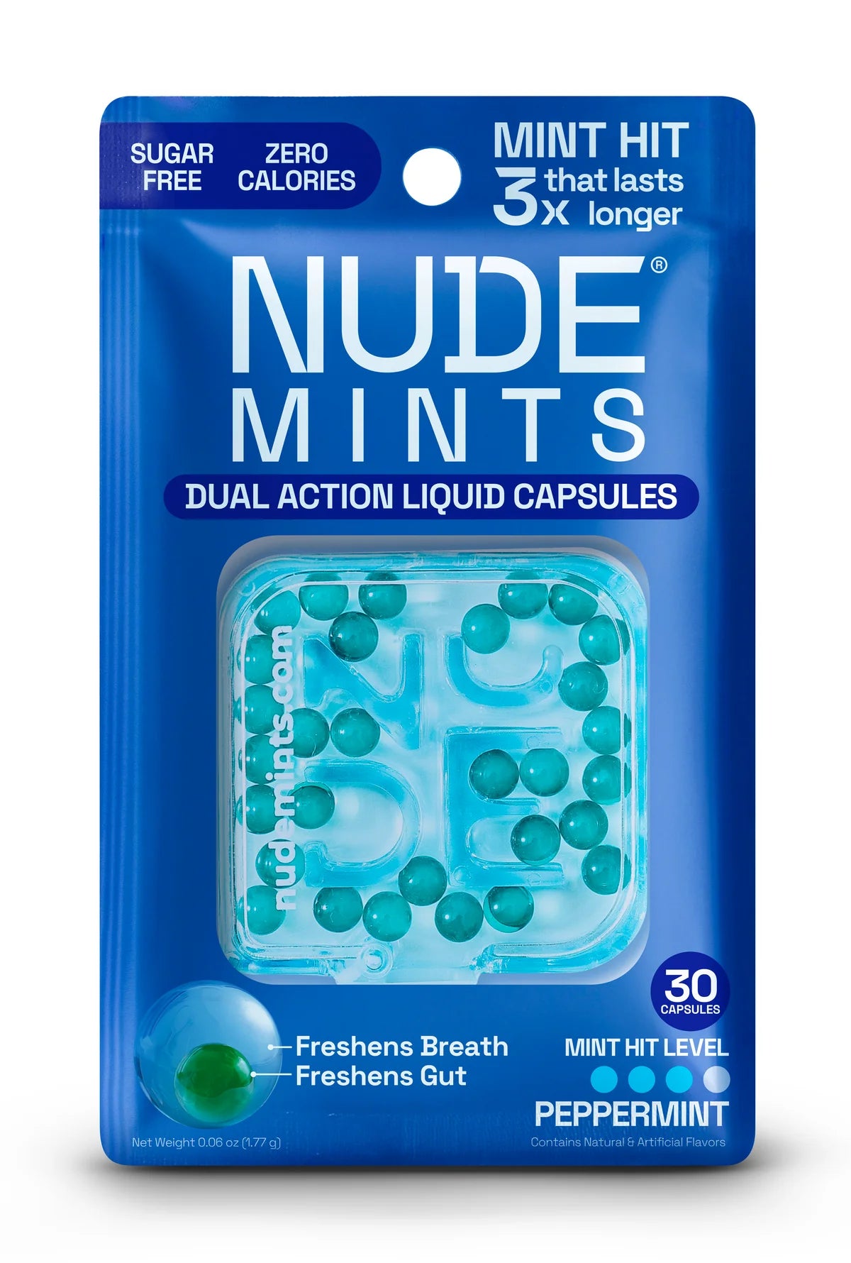 Nude Mints Peppermint Box 10 Pack
