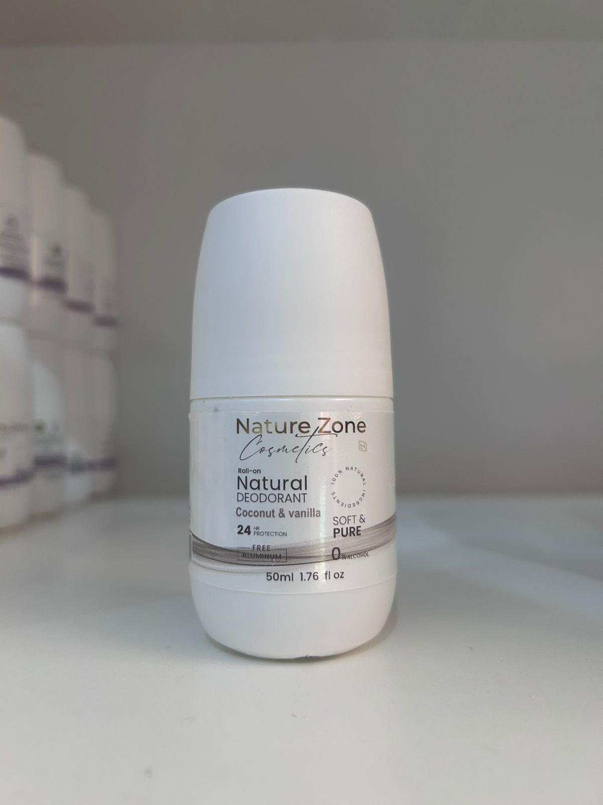 Nature Zone All Natural Deodorant Roll-On 50ml