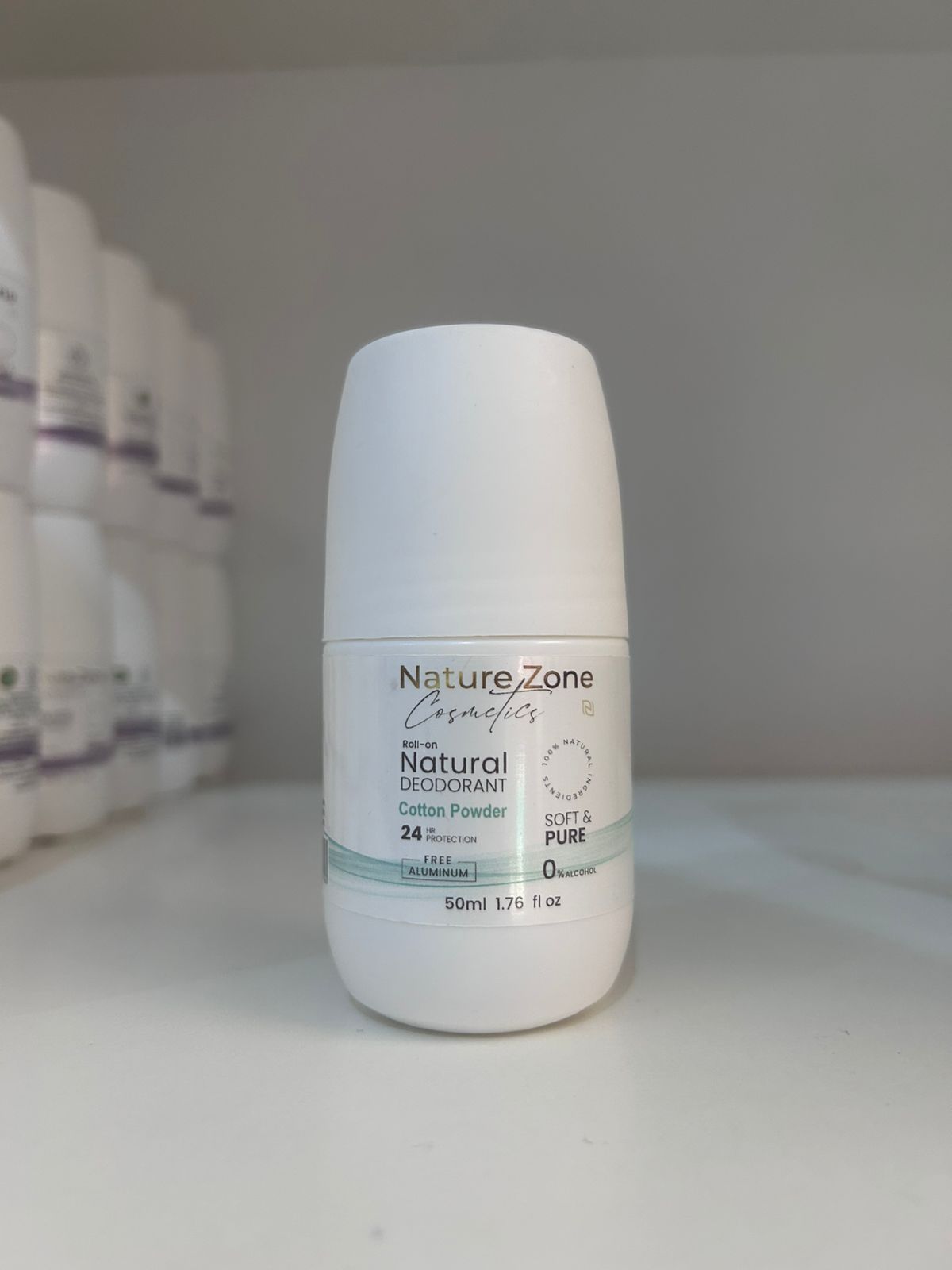 Nature Zone All Natural Deodorant Roll-On 50ml