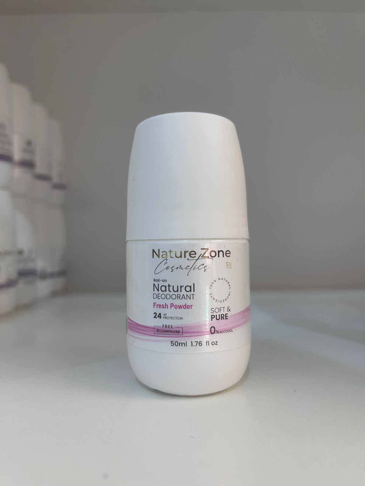 Nature Zone All Natural Deodorant Roll-On 50ml