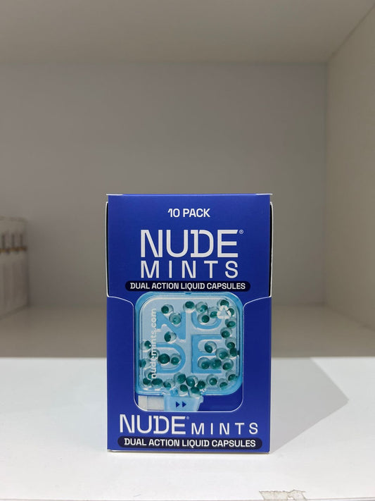 Nude Mints Peppermint Box 10 Pack