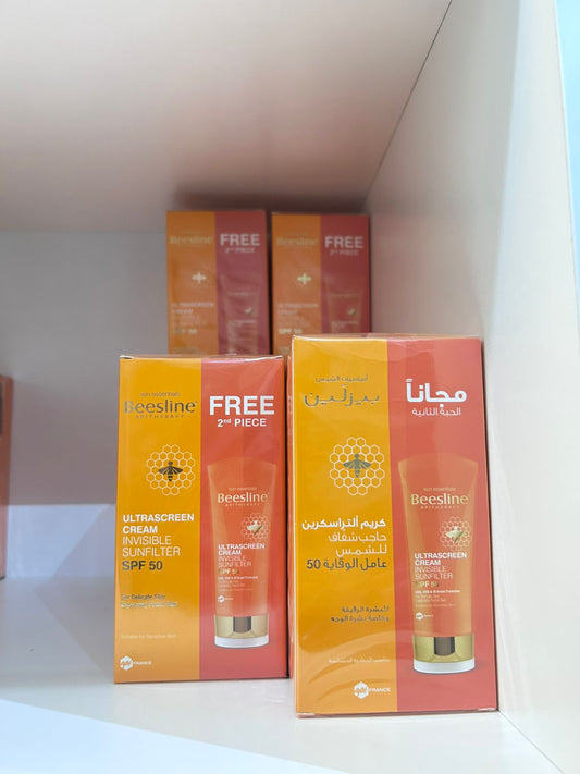Beesline UltraScreen Cream Invisible Filter SPF50 50ml 1+1