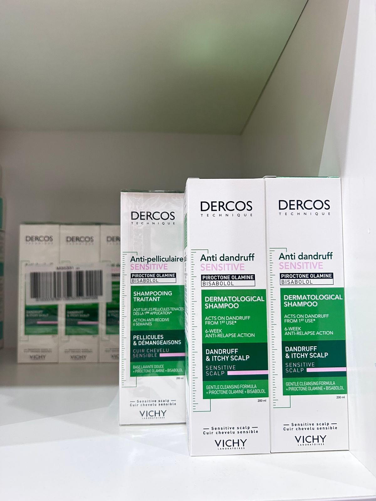 Vichy DERCOS Anti-Dandruff - Sensitive Scalp Shampoo 200ml