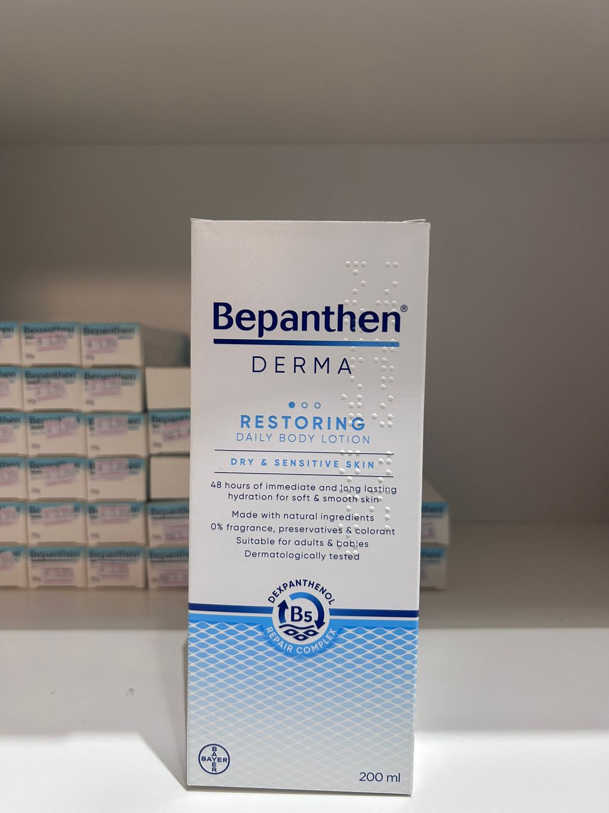 Bepanthen Restoring Daily Body Lotion For Dry and Sensitive Skin 200ml