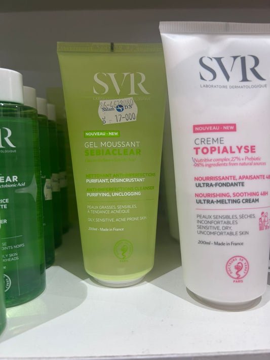 SVR Sebiaclear Gel Moussant 200ml