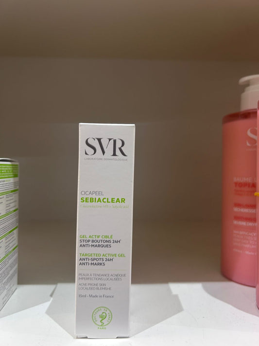 SVR Sebiaclear Cicapeel Targeted Active Gel 15ml