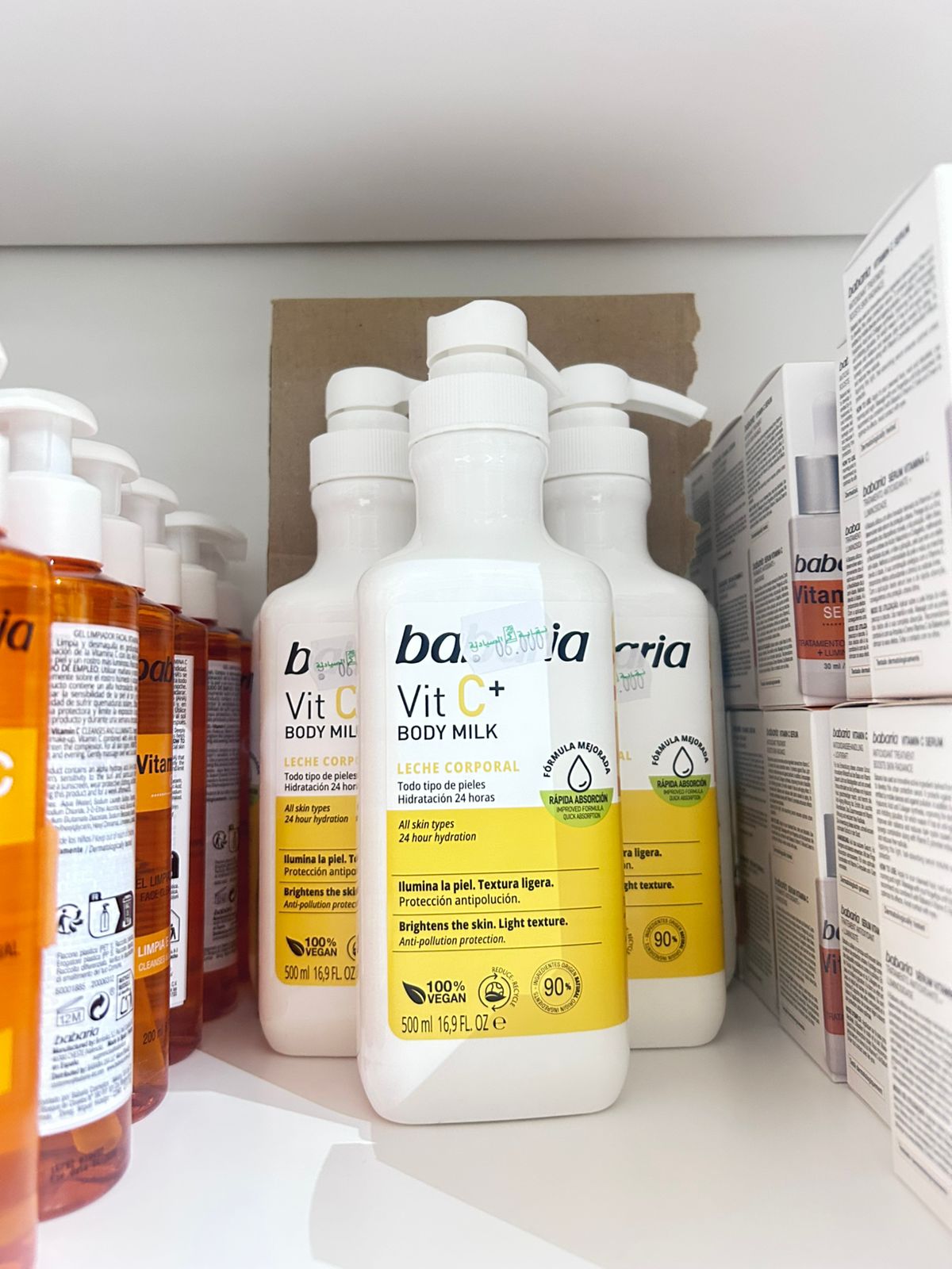 Babaria Vitamin C Body Milk 500ml