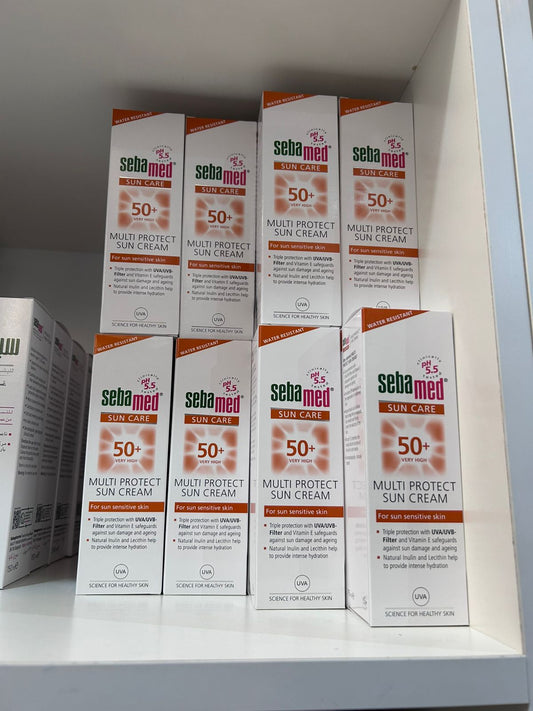 SebaMed Multi-Protect Sun Cream For Sun Sensitive Skin SPF50+ 75ml