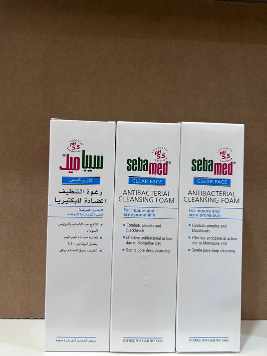 SebaMed ClearFace Antibacterial Cleansing Foam 150ml