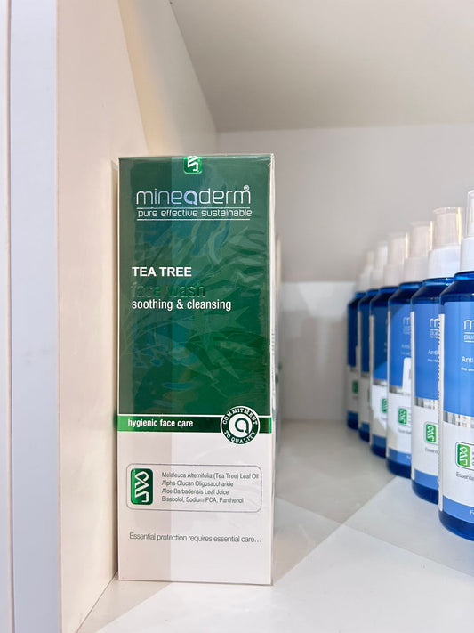 mineaderm Tea Tree Face Wash Soothing and Cleansing 200ml