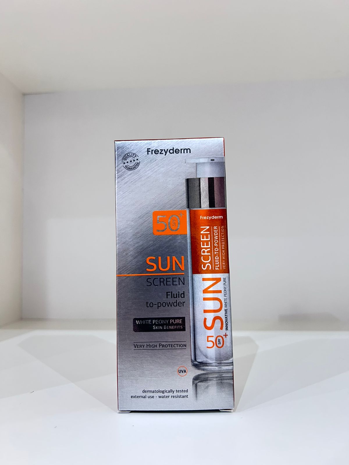 FrezyDerm Sunscreen Fluid to Powder SPF50 50ml