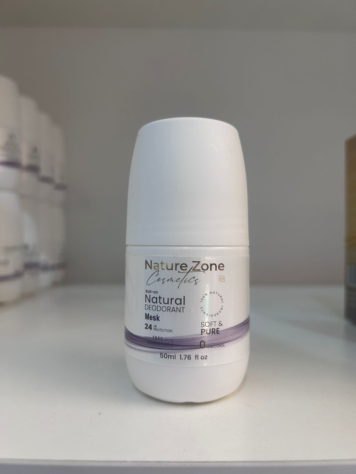 Nature Zone All Natural Deodorant Roll-On 50ml