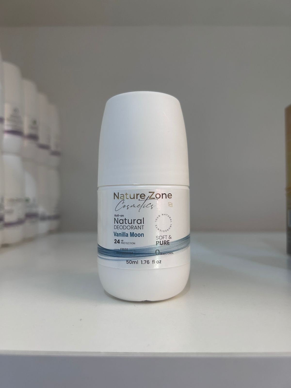Nature Zone All Natural Deodorant Roll-On 50ml