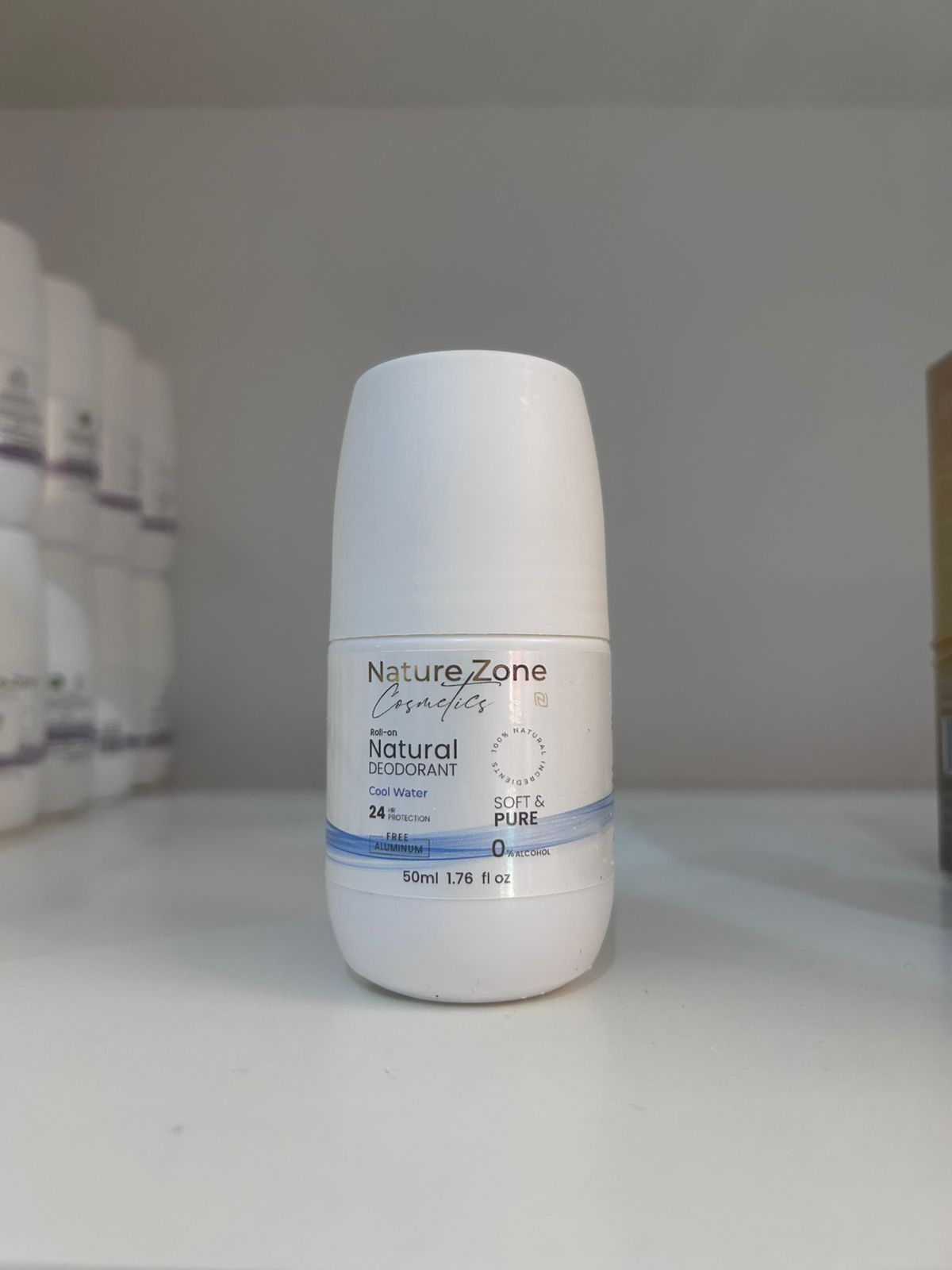 Nature Zone All Natural Deodorant Roll-On 50ml