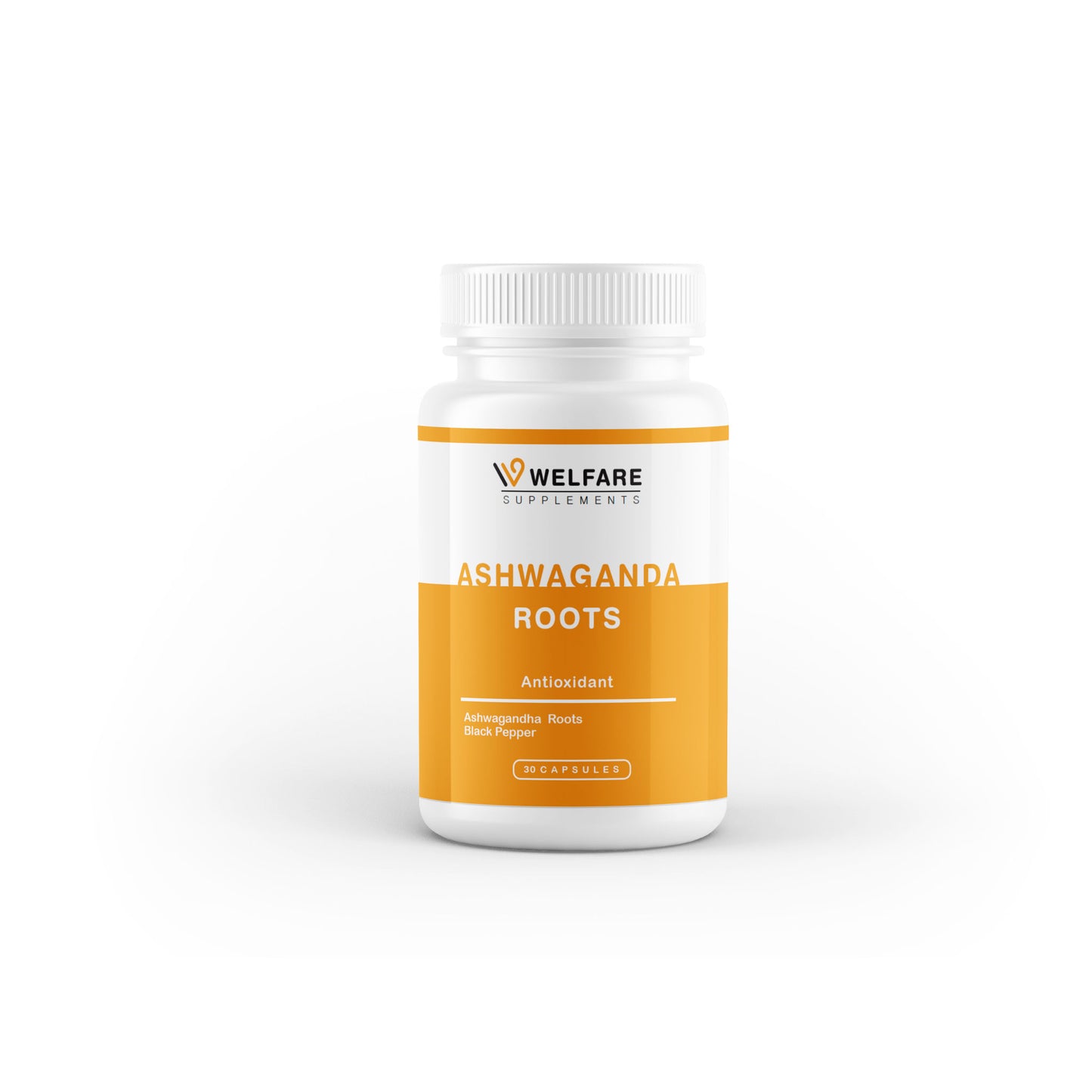Welfare Ashwagandha Roots 500mg 30 Cap