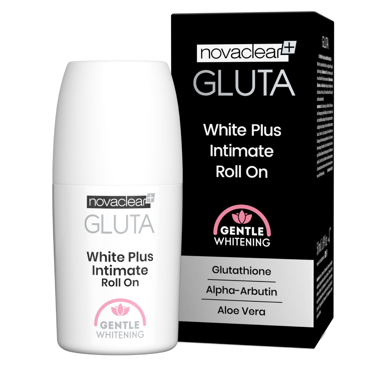 NovaClear GLUTA White Plus Whitening Bikini Roll On 50ml