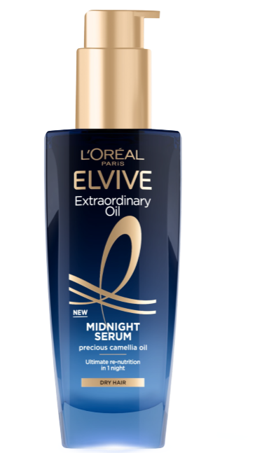 Loreal Elvive Extraordinary Oil for Dry Hair Midnight Serum 100ml