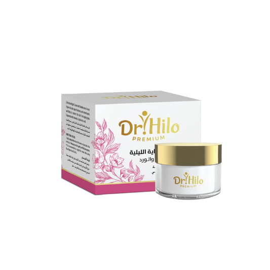 Dr Hilo Night Cream with frankincense & rose 50ml
