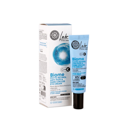 Natura Siberica Biome. Phyto Retinol Anti-Puff & Dark Circles Eye Cream 30 ml