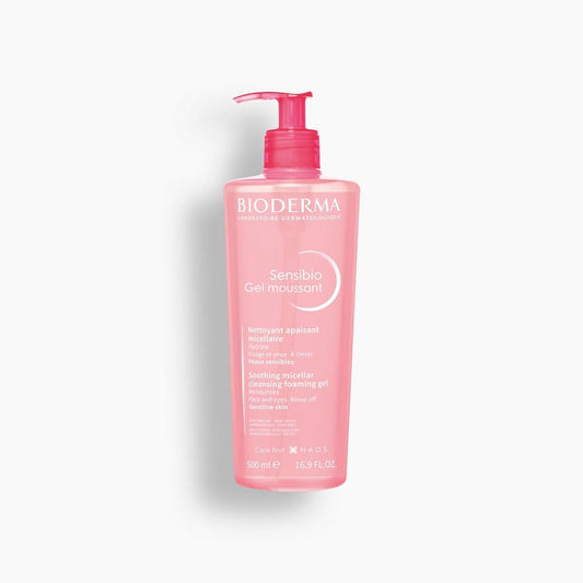 Bioderma Sensibo Gel Moussant Smoothing Micellar Foaming Gel for Sensitive Skin 500ml