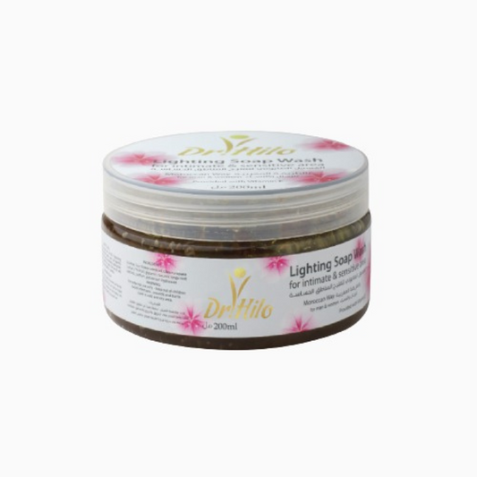 Dr Hilo Sensitive Areas & Body Whitening Wash (Moroccan soap) 200ml