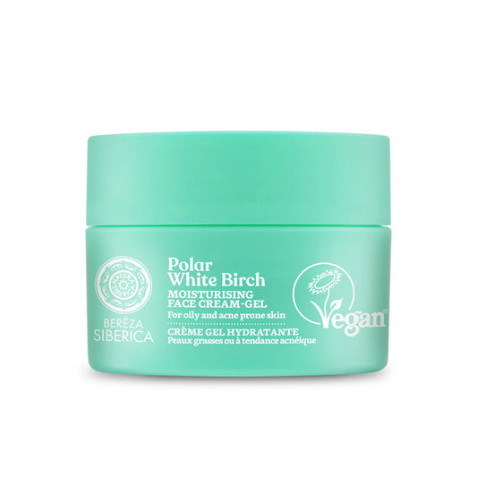 Natura Siberica Polar White Birch Moisturizing Face Cream-Gel, for oily & acne prone skin 50 ml