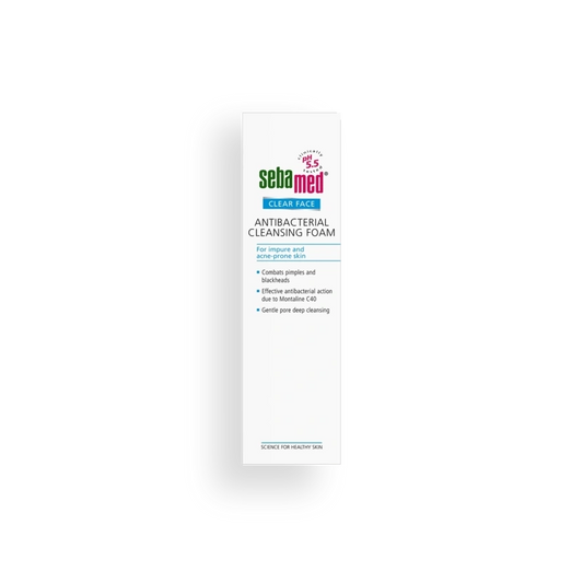 SebaMed ClearFace Antibacterial Cleansing Foam 150ml