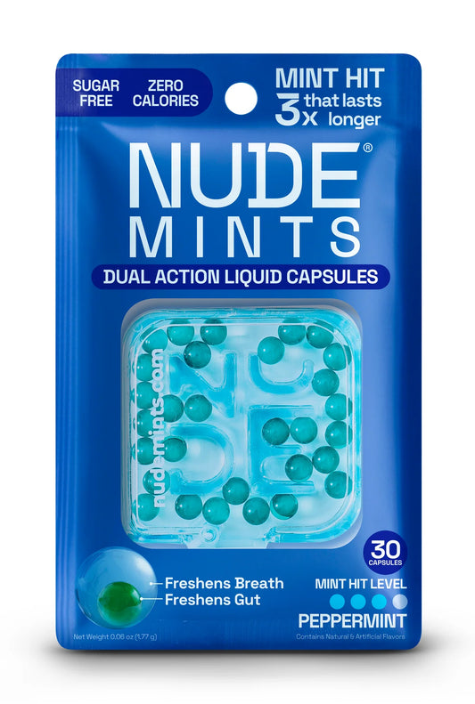Nude Mints Peppermint Box 10 Pack