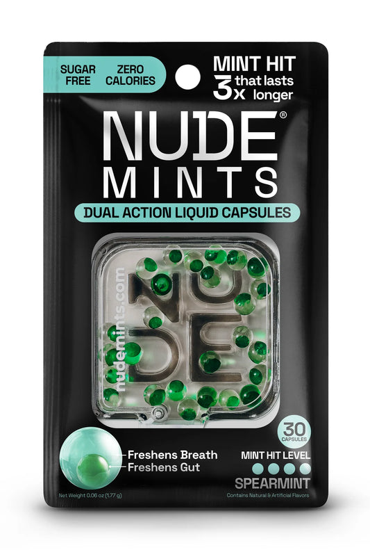 Nude Mints Spearmint Box 10 Pack