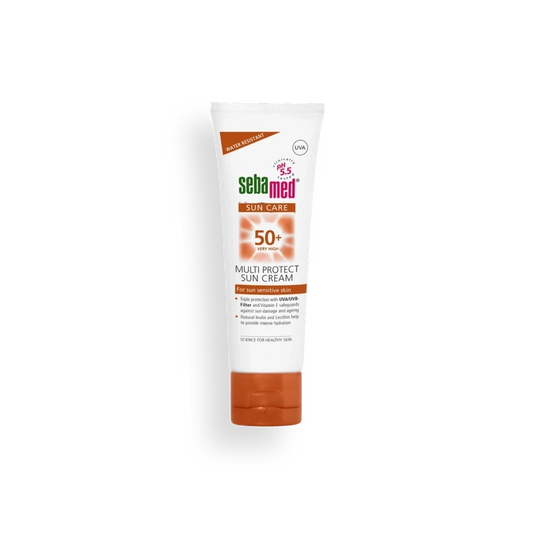 SebaMed Multi-Protect Sun Cream For Sun Sensitive Skin SPF50+ 75ml