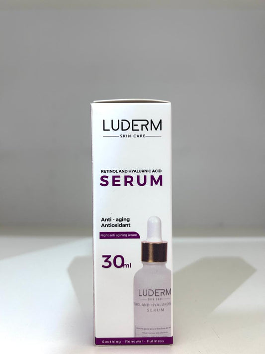Luderm Retinol and Hyaluronic Acid Serum 30ml