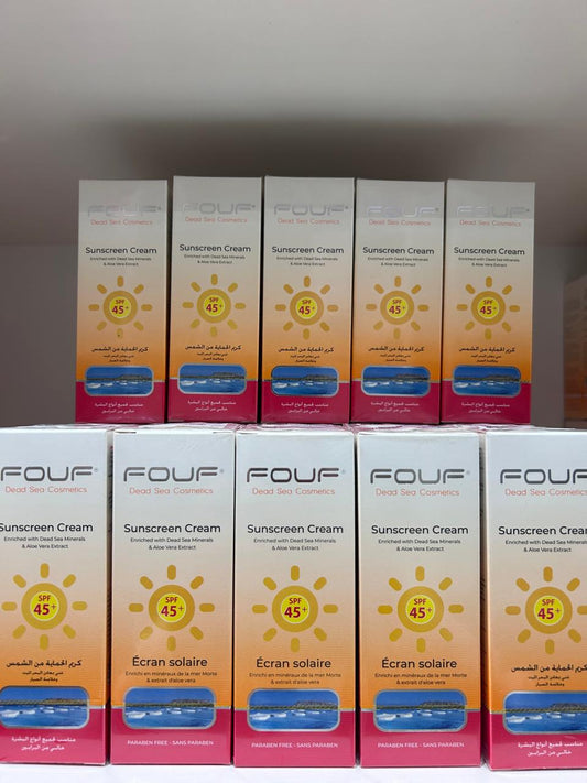 Fouf Sunscreen Cream SPF45+ 75ml