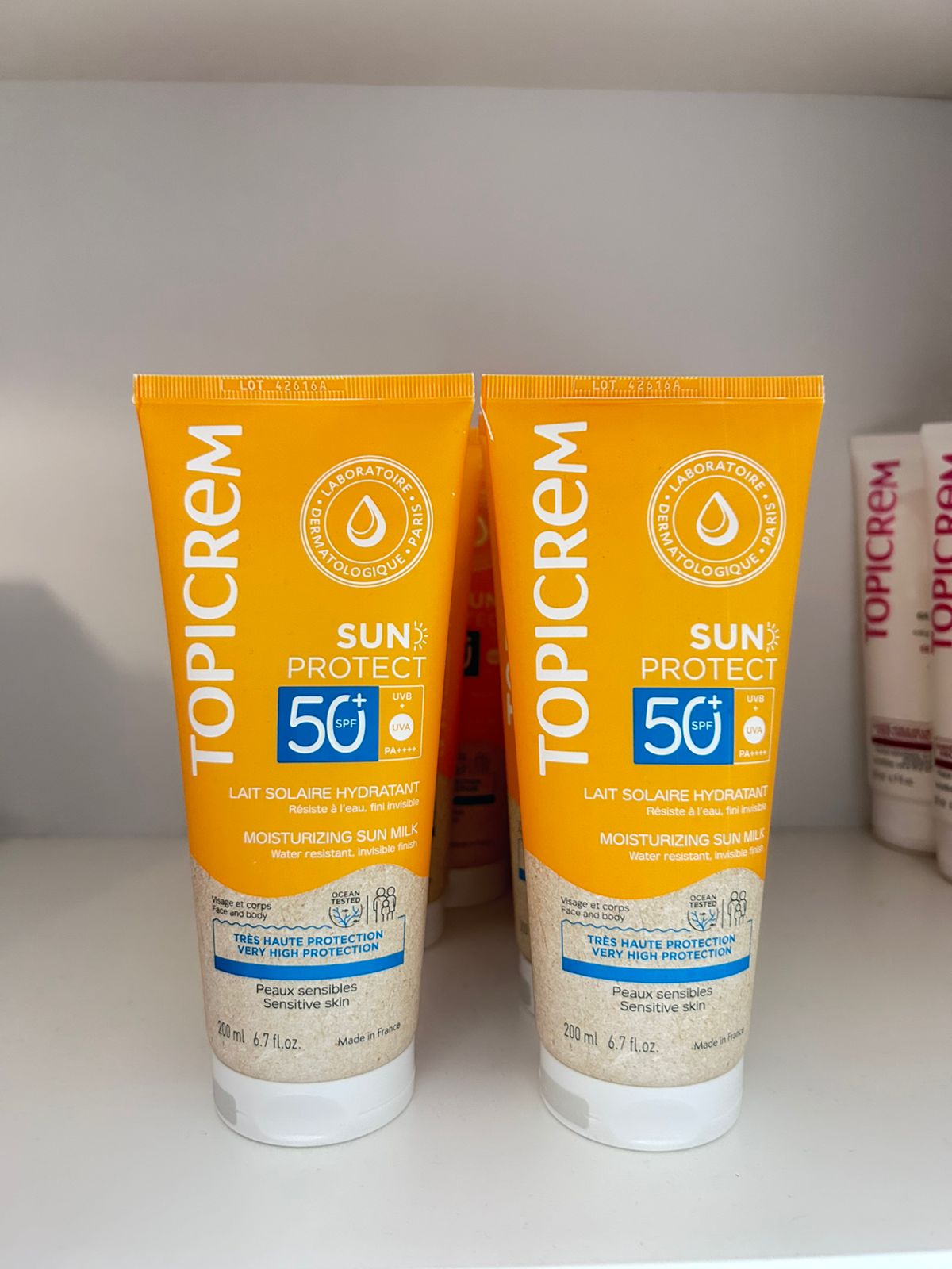TopiCrem Sun Protect Milk SPF50 200ml – Zuhal Shop