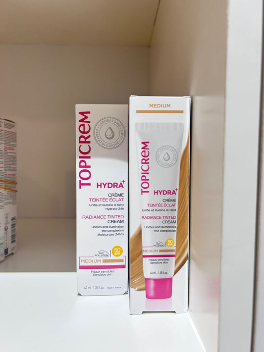 TopiCrem HYDRA+ Radiance Tinted Cream 40ml