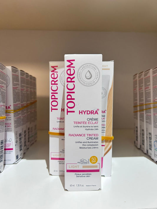 TopiCrem HYDRA+ Radiance Tinted Cream 40ml