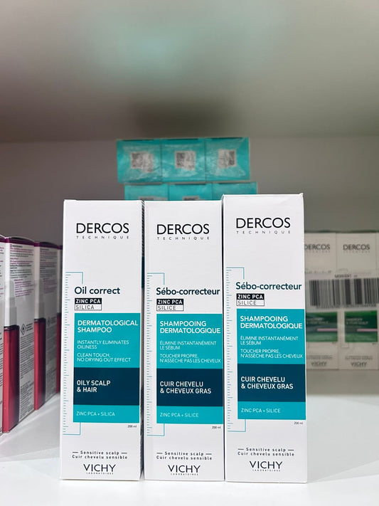 Vichy DERCOS Oil Control - Advanced Action Shampoo 200ml