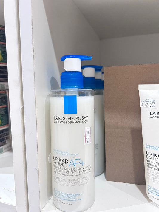 La Roche Posay Lipikar Syndet AP+ Lipid Replenishing Cream Wash 400ml