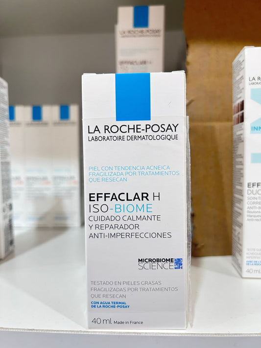 La Roche Posay Effaclar H ISO BIOME Moisturising Cream for Sensitive, Blemish Prone Skin 40ml