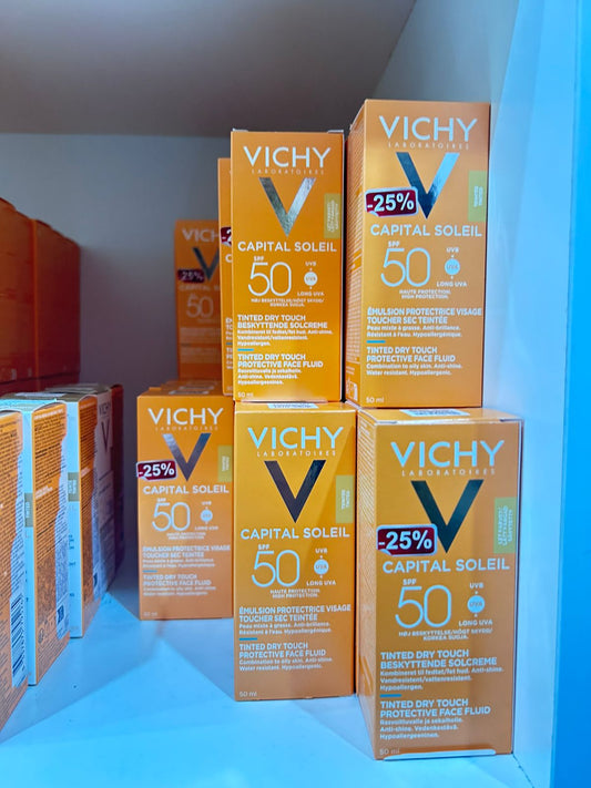 Vichy Tinted Dry Touch Protective Face Fluid SPF50 50ml