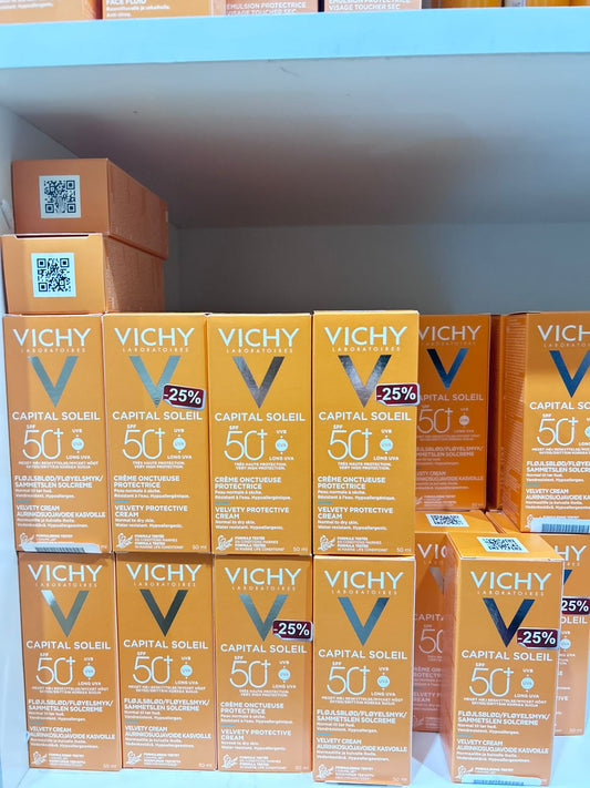 Vichy Capital Soliel Velvety Protective Cream SPF50 50ml