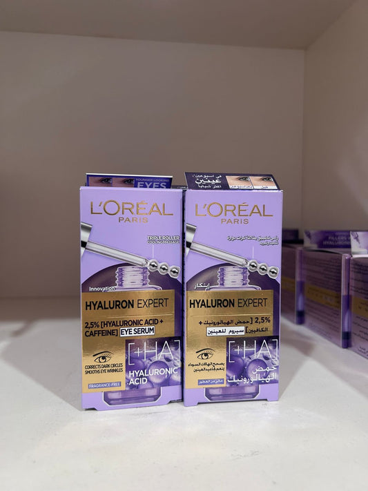 Loreal Hyaluron Expert Caffeine + Hyaluronic Acid Eye Serum  20ml