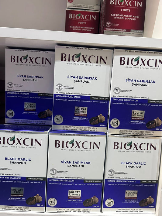 Bioxcin Black Garlic Shampoo 300ml