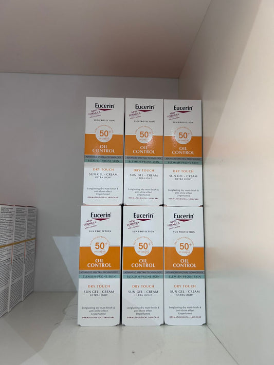 Eucerin Oil Control Dry Touch Sun Gel Cream SPF50 50ml