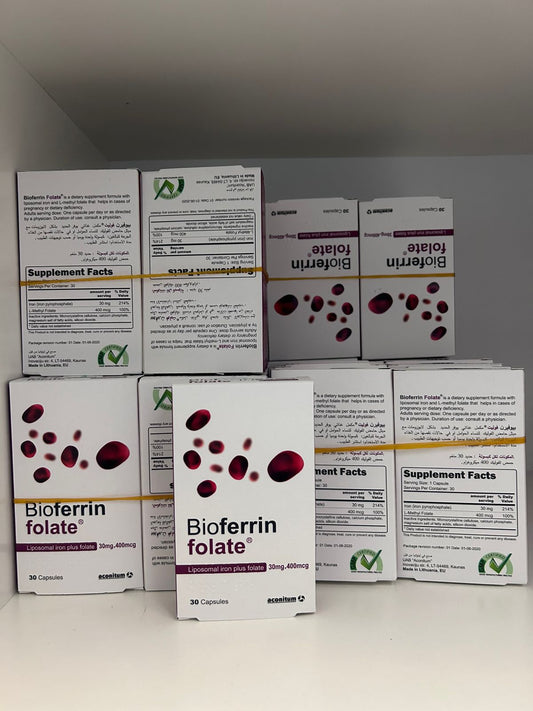 Bioferrin Folate 30mg/400mcg 30 Cap