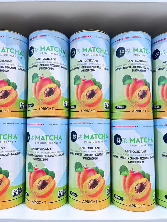 Matcha Premium Japanese Antioxidant Apricot 160gm